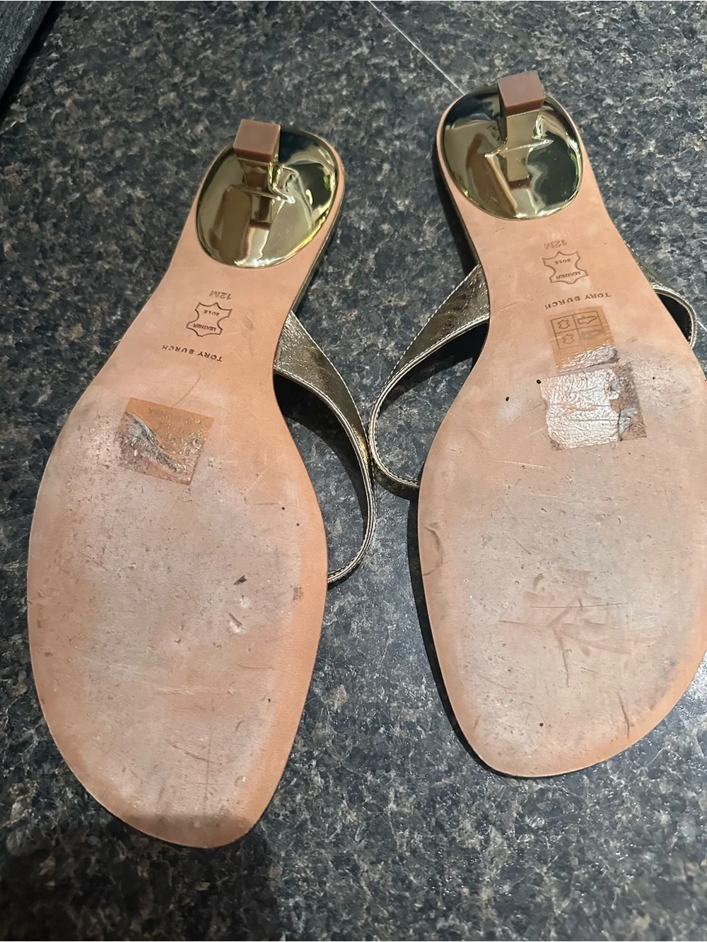 Tory Burch shine metallic sleek